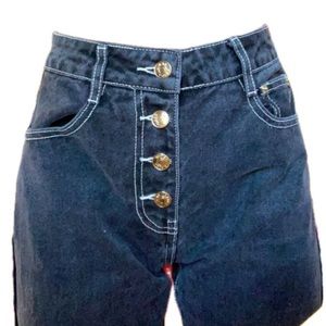 Adika Black High Waisted Jeans